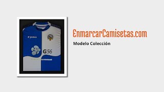 Enmarcado de Camiseta de Football con doble vidrio y marco, lo que permite  exhibirla de ambos lados. Ideal para cu…