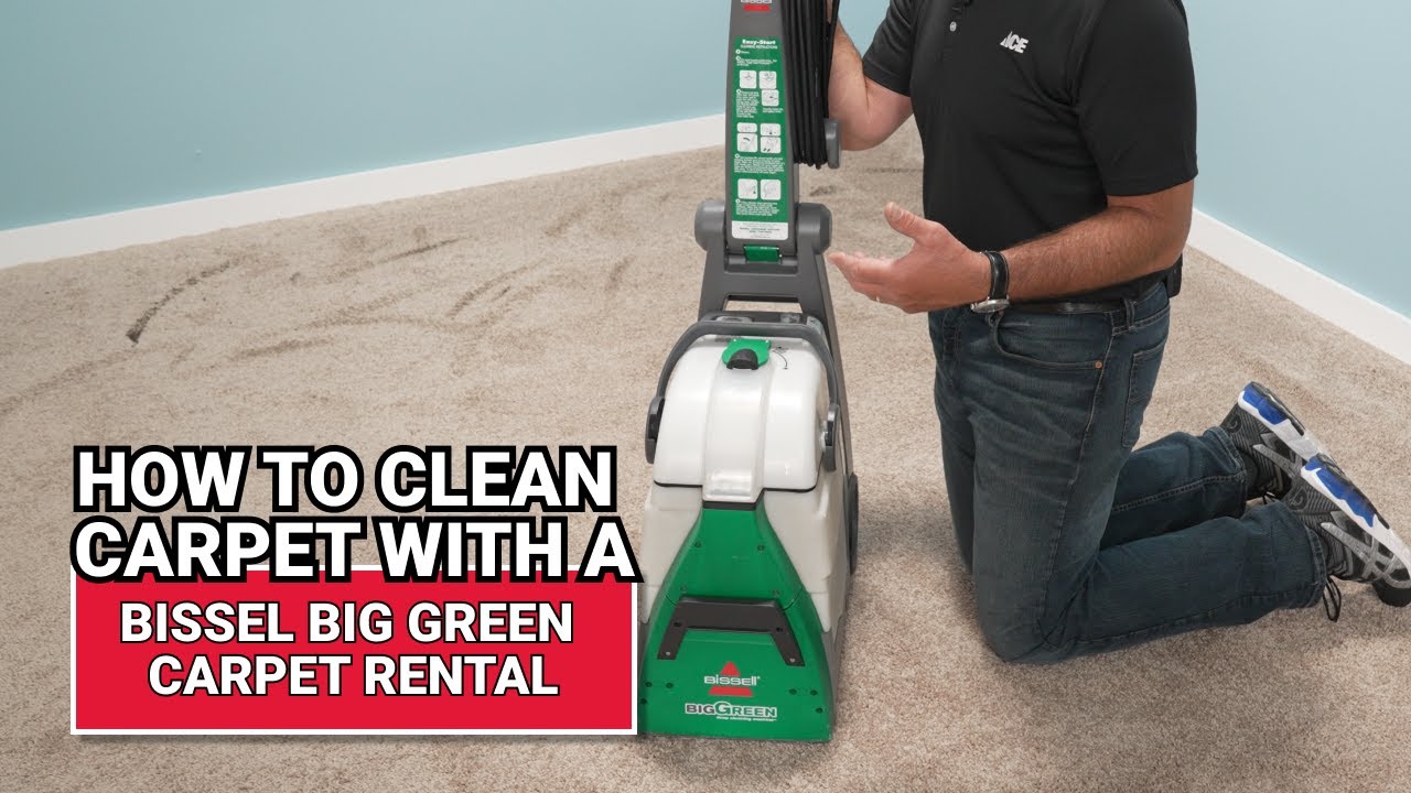 Bissell Big Green Professional Carpet Cleaner