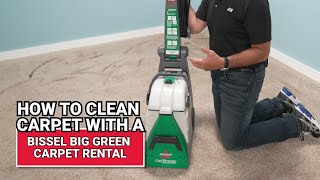 How To Use A Bissel Big Green Carpet Cleaner Rental  Ace Hardware