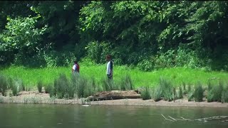 Volunteers conducting weekly tests of James River's water quality