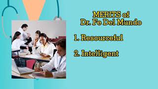 Dr. Fe Del Mundo's Invention (STS Task Performance Activity) Profile