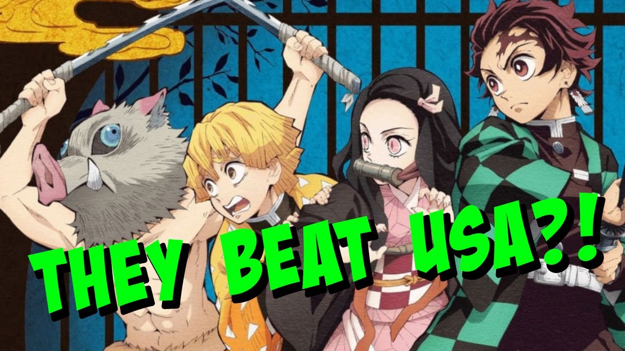 Demon Slayer Outsells ENTIRE USA Comic Industry? What Went Wrong