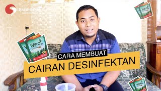 Cara Buat Cairan Desinfektan Sendiri