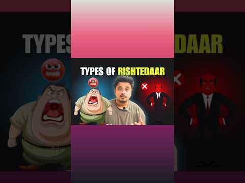 TYPES OF RISHTEDAAR | Ft. Harami Rishtedaar | #honesstaladdin #roastvideo #shortvideo #youtubeshort