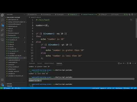 Shell Script tutorials - 34 - Nested If-Else In Shellscript - Nested If-Else Syntax In Shellscript
