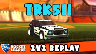 trk511 Ranked 2v2 POV #320 - trk511 & MOTION vs Kiileerrz & alemz - Rocket League Replays