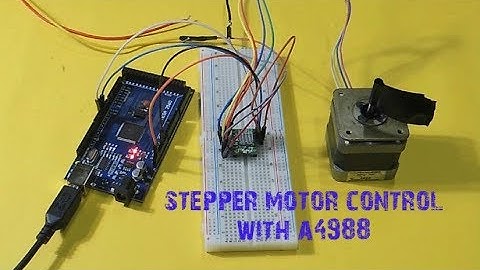 How to Determine Stepper Motor Wires & Testing with A4988 Using Arduino | Stepper Motor Control