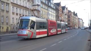 Tramvaje v Brně / Trams in Brno 29.12.2016