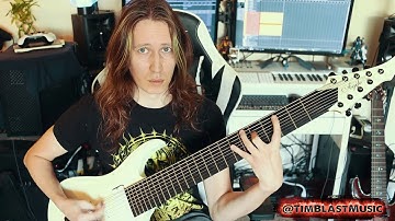 Some New Chugga Chugga on my 9 string guitar [Tim Blast]