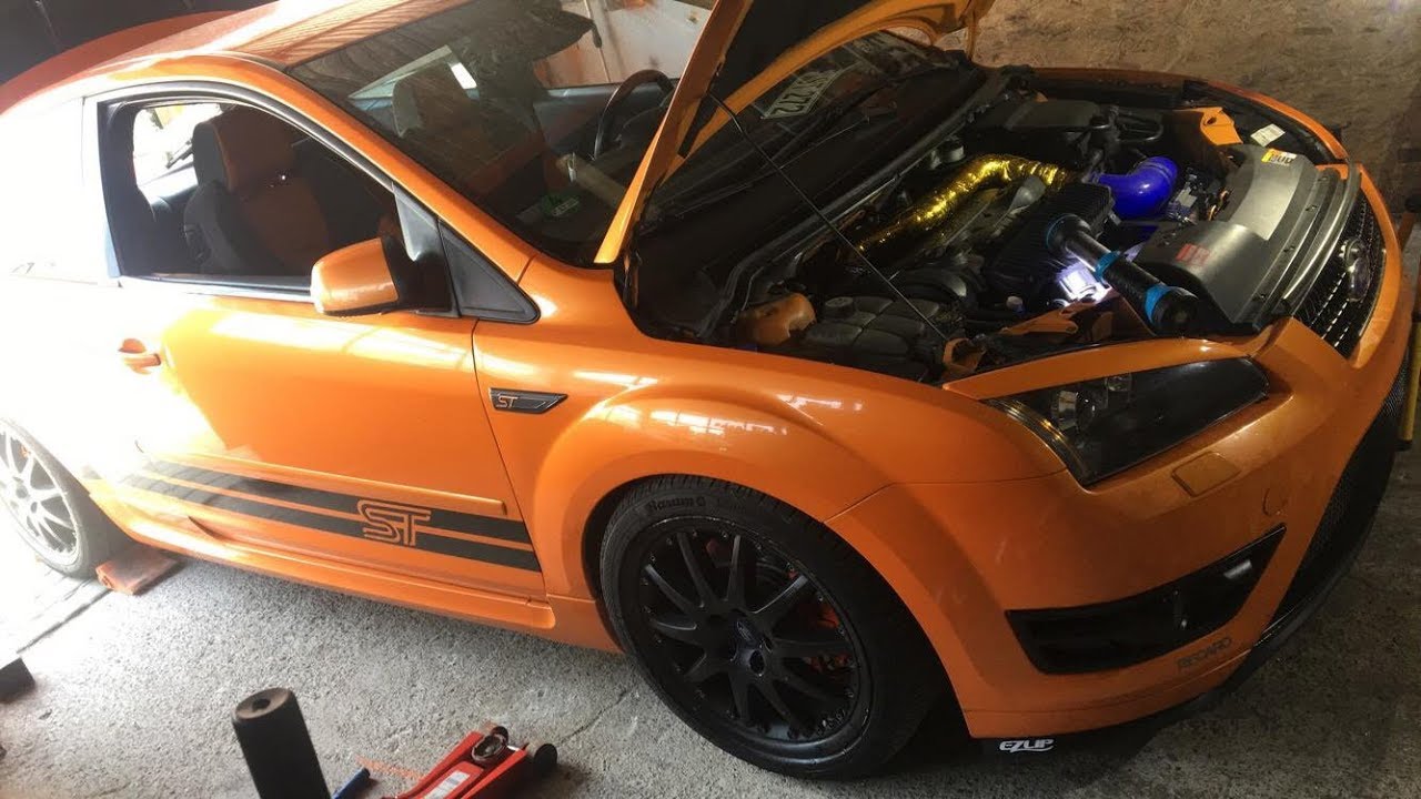 Wymiana oleju Ford focus St 225 mk2 2.5T/oil change Ford