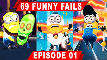 Minion Rush 69 FUNNY FAILS (Episode 1) | Gru