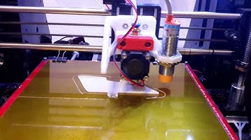 Old Prusa I3 B Pro printing new InMoov humanoid