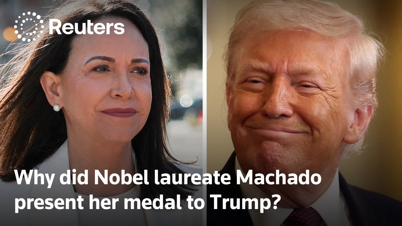 Machado says she presented her Nobel medal to Trump | REUTERS