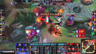 LCS EU Spring 2015 - EL vs ROC - Unofficial Quadra by Jinx