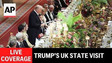 LIVE: Donald Trump makes second state visit to the UK