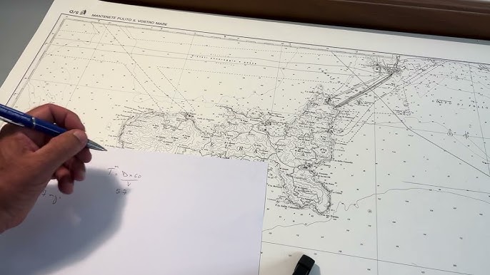 Patente Nautica, leggere le coordinate geografiche sulla Carta Nautica 5d 