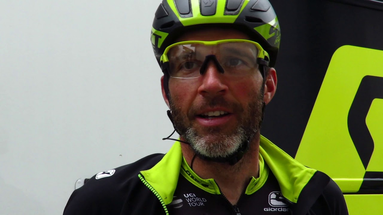 HSS19   Michael Albasini pre Hammer Climb   Eurosport