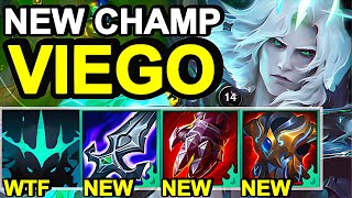 Wild Rift China Viego Jungle - New Broken OP Champion - Challenger Rank Gameplay - Viego Build Runes