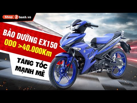 Video Bảo dưỡng Exciter 150 odo hơn 40.000Km giúp xe tăng... - youtube