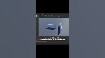 How to fix this problem with Scale/Move in Roblox Studio #roblox #robloxstudio #shorts
