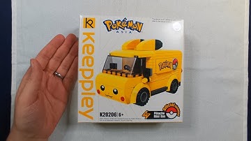 KeepPley PokeMon Asia Pikachu Mini Bus K20206 Build