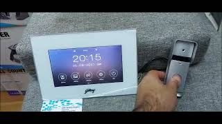 Godrej video door phone wifi configuration see thru pro SVA Technologies @ jaipur Call 9829381182