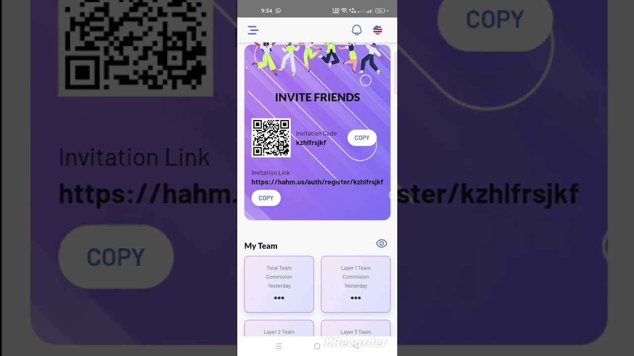 HAHM Invitation code ✅ HAHM refferal code || Intraday _Job