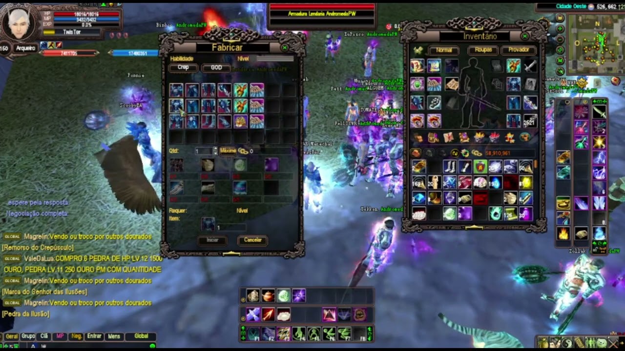 PW ANDROMEDA 2025 INICIO/FARM