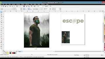 Simple Movie Poster Design Using Coreldraw - Ahsan Sabri