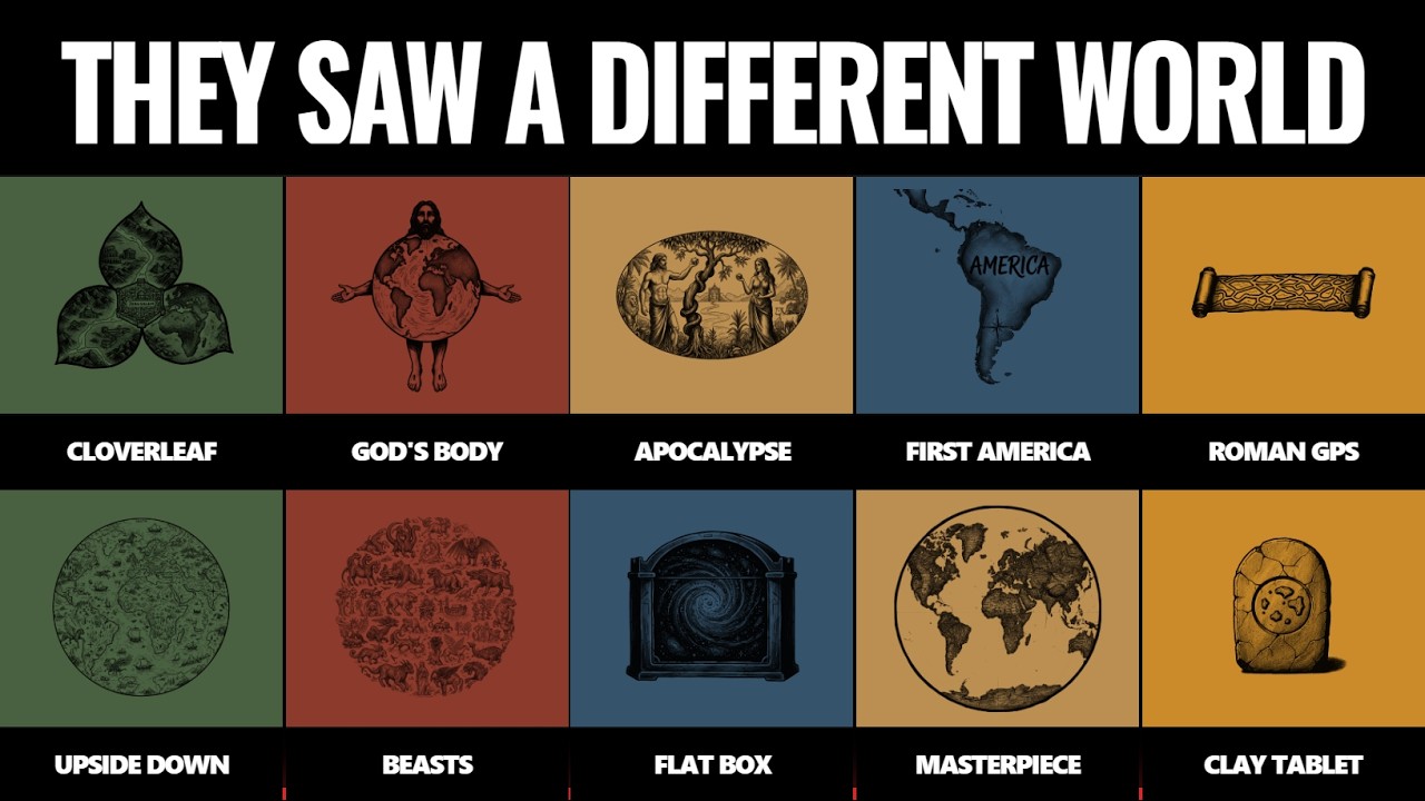 10 Weirdest Ancient Maps Ever Made