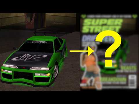 MTA NFS:SA Magazine Cover in Brian O’Conner's Mitsubishi Eclipse