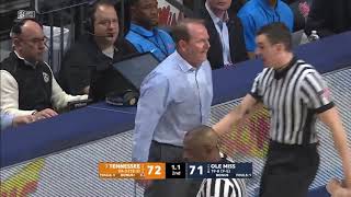 Tennessee vs Ole Miss Wild Finish! | Clutch Shot, Controversial Call, Thrown Jacket