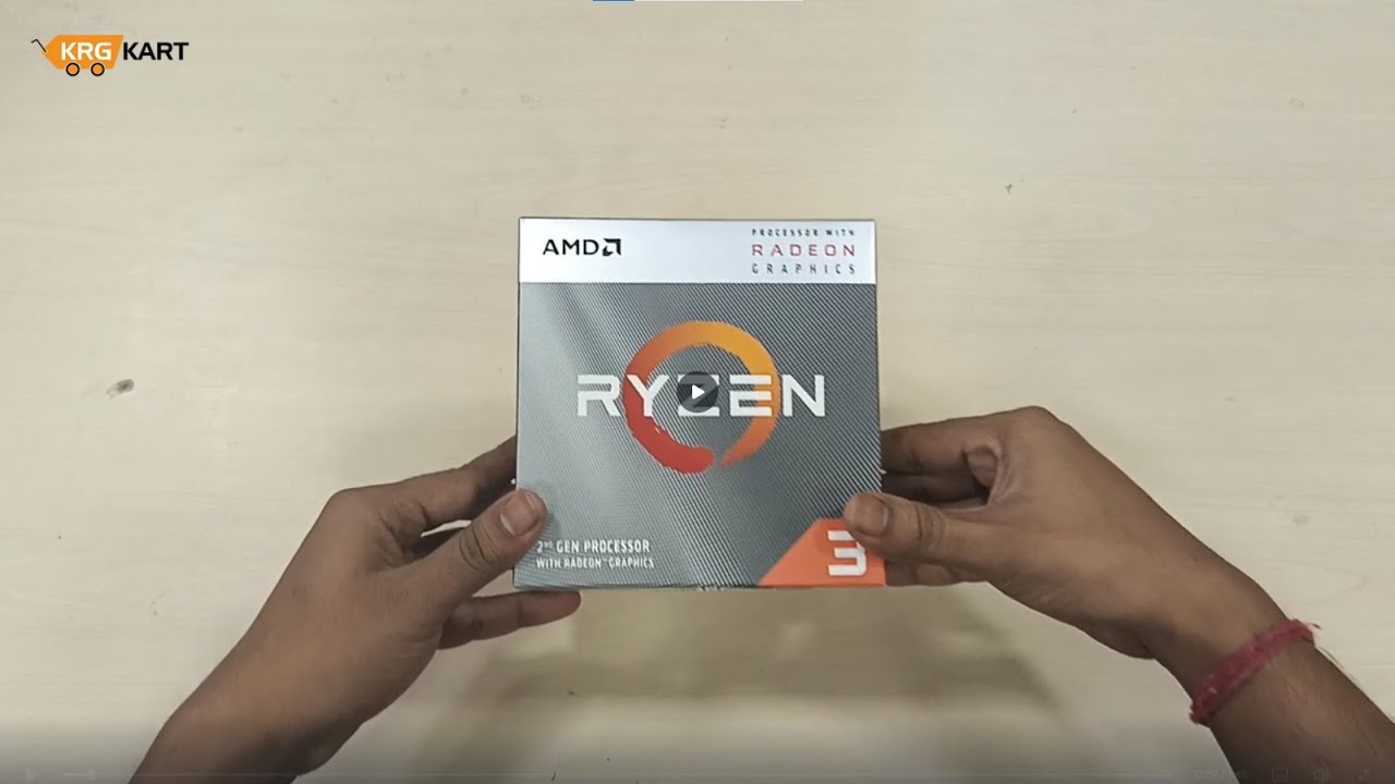 video AMD Ryzen 3 3200G Desktop Processor