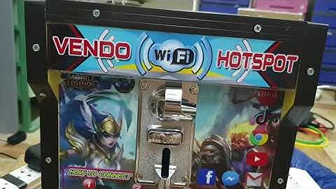 easyelectronyx product presentation: LPB newifi based piso wifi vendo machine full set