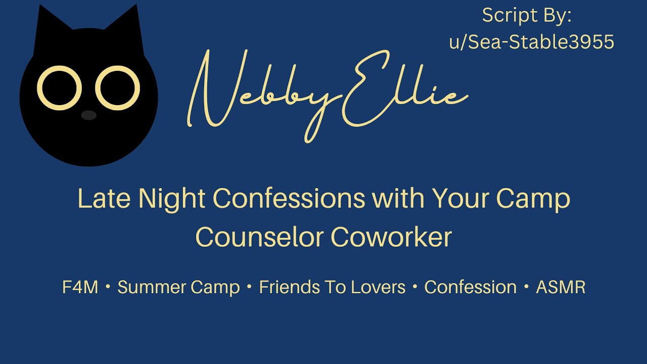 [F4A] Late Night Confessions with Your Camp Counselor Coworker [CHECK DESCRIPTION WARNING] ASMR