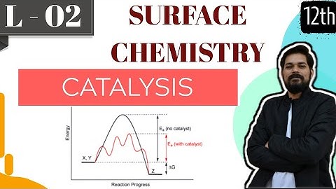 Surface Chemistry । Class12 (L2) । Catalysis । +ve & -ve catalyst । Shape Selective ।Enzyme catalyst