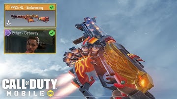 Second Chance Draw || PPSh-41 Emberwing & Ether Getaway || Gameplay || COD Mobile