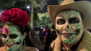 Desfile de Catrines y Catrinas 2021, celebración "Día de Muertos" en Feria del Alfeñique Toluca.