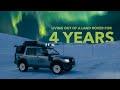 Living 4 years in a land rover  in norway