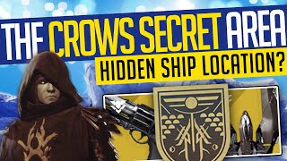 Destiny 2 | THE CROWS SECRET AREA! Hidden Mission, Crow's Ship & More! - Beyond Light