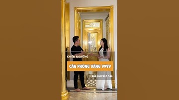 Chiêm ngưỡng căn phòng vàng 9999 của giới tinh hoa #dogovietha #langnghegodongky #sixsenagency