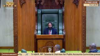 PARLIAMENT SITTING | 12th March, 2026