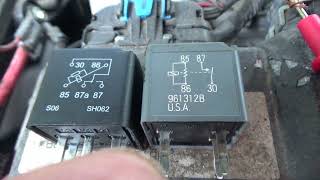 Troubleshooting And Replacing GMC Fuel Pump Relay