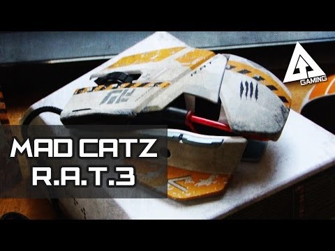 Titanfall Mad Catz R.A.T. 3 Gaming Mouse Unboxing