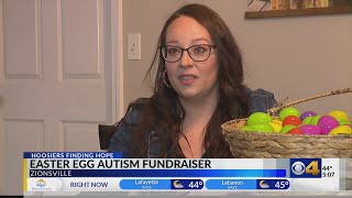 Easter egg fundraiser for kids with autism