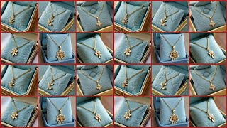 Beautiful D Pendant & Chain Design Ideas 2025 Latest D Pendant Design Collection