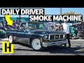 Chopper Hauler Chevy C10 Truck Project Gets ROWDY in the Yard!