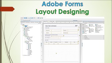 Adobe Forms Layout Designing Part - 1