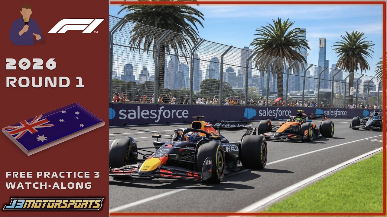 🔴 F1 | 2026 | Round 1 | #AusGP | JBMotorsports | Free Practice 3 Watch-Along
