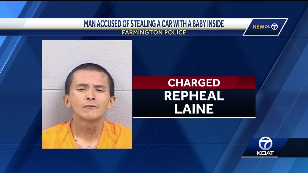New Mexico man arrested after car and baby stolen - YouTube